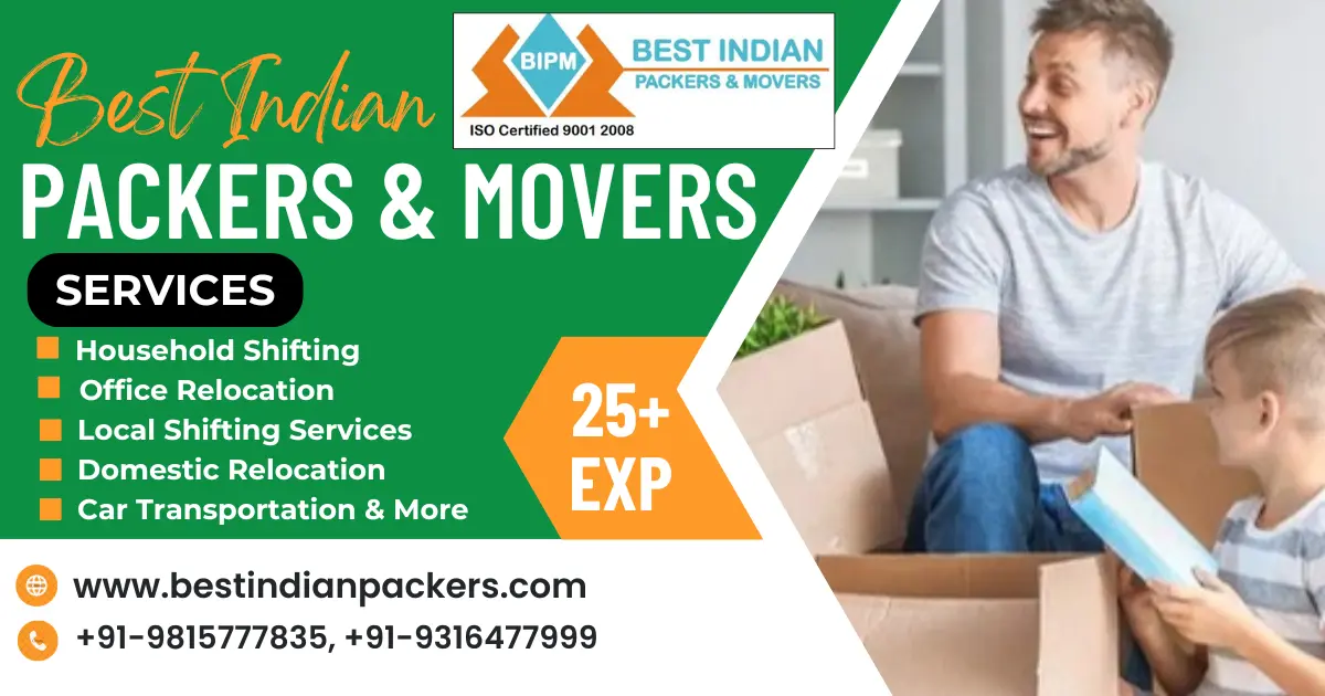 Best Indian Packers & Movers services Packers and movers services